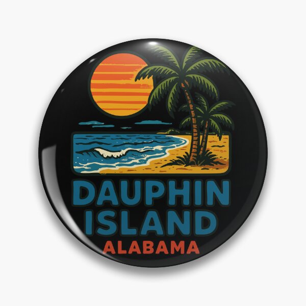 Item preview, Dauphin Island Alabama designed and sold by TomFrontierArt.