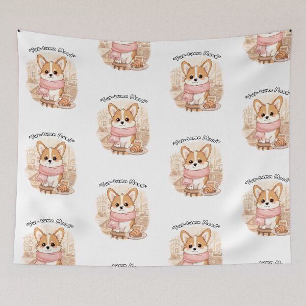 Item preview, Cozy Shiba Inu – Fur-tumn Mood designed and sold by Beiek.