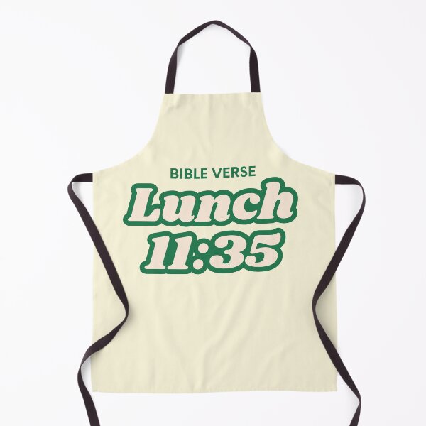 Item preview, Funny Bible Verses quotes Lunch 11:35 designed and sold by VBRIdesings.