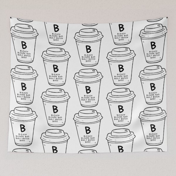 Item preview, Bleach Blonde Bad Built Butch Body Coffee - Bold Typography designed and sold by InspireHerTribe.