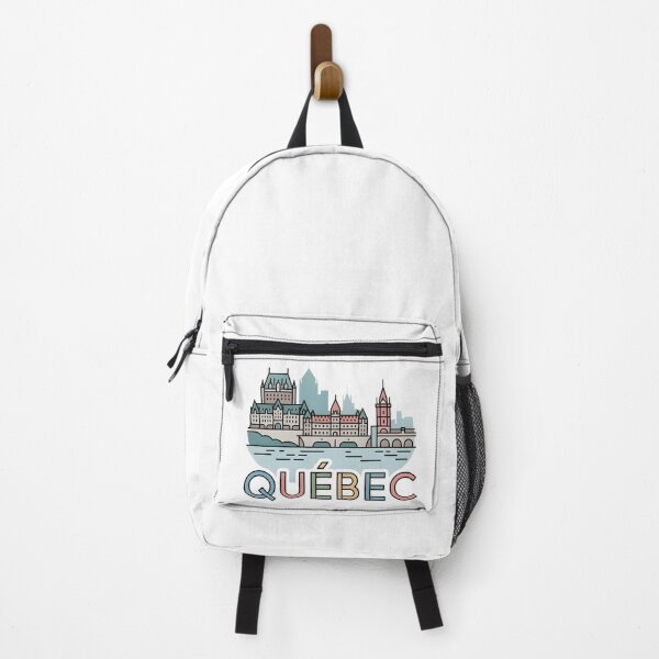 Item preview, Québec City Skyline – Minimalist Pastel Travel Souvenir Design designed and sold by Paper Drip.