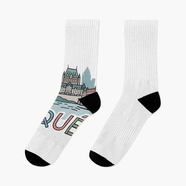 Item preview, Québec City Skyline – Minimalist Pastel Travel Souvenir Design designed and sold by Paper Drip.