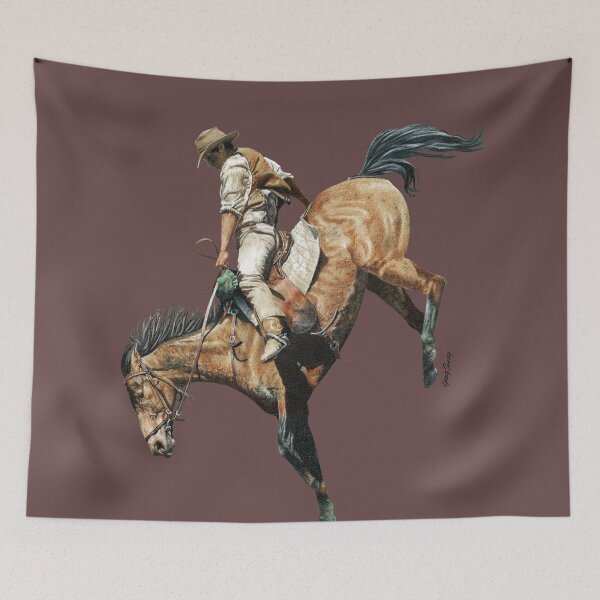 Item preview, The Man from Snowy River - Downhill Run designed and sold by ArtbySmith.