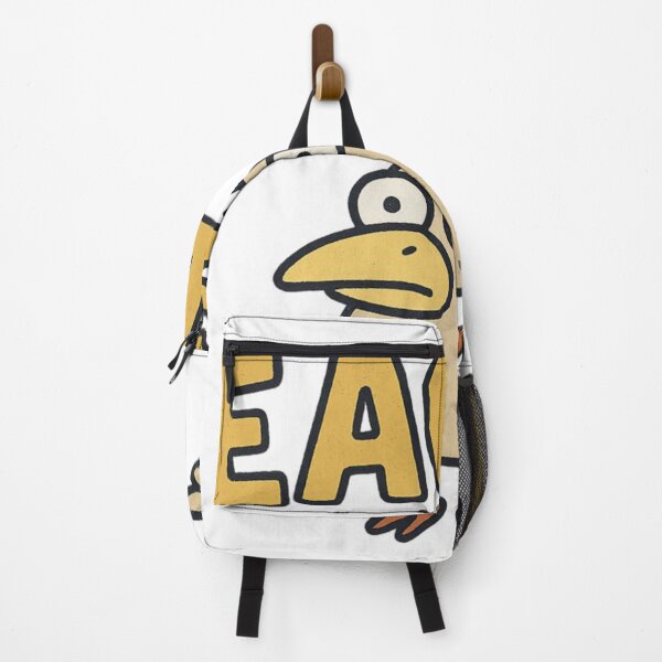 Item preview, Eagly Ugly Mascot Sticker Delightfully Tacky Cartoon Bird Art designed and sold by TulipsArtDesigns .
