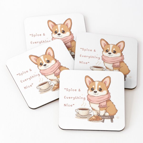Item preview, Cozy Shiba Inu – Spice & Everything Nice designed and sold by Beiek.