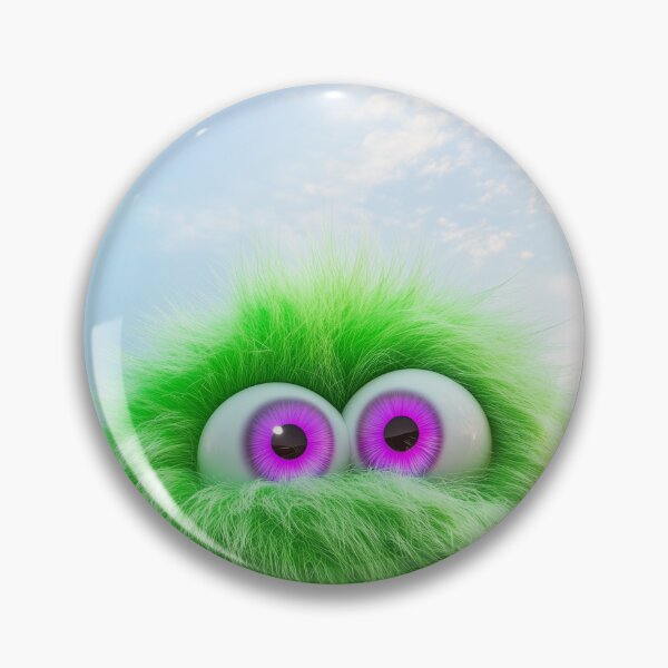 Item preview, Mossie - your fluffy green friend designed and sold by Amanda Santiago.