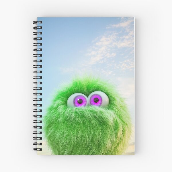 Item preview, Mossie - your fluffy green friend designed and sold by Amanda Santiago.