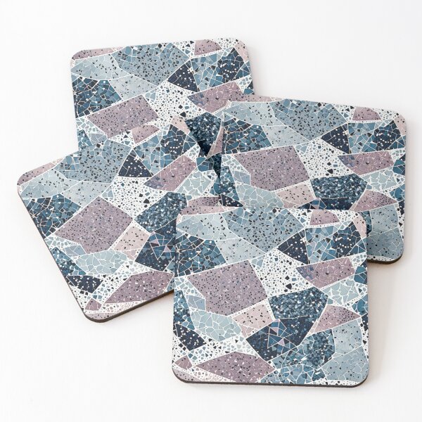 Item preview, Cool Colors Terrazzo  designed and sold by Maria Dryfhout.
