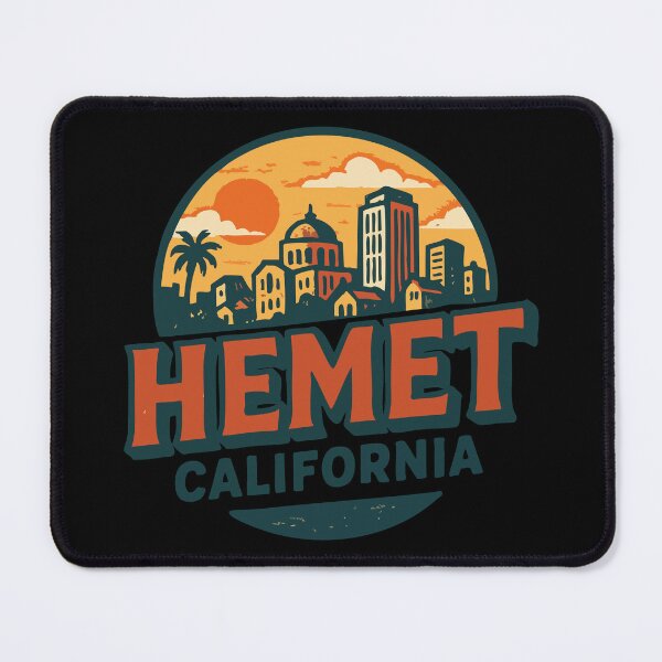 Item preview, Hemet California Retro Vintage designed and sold by TomFrontierArt.
