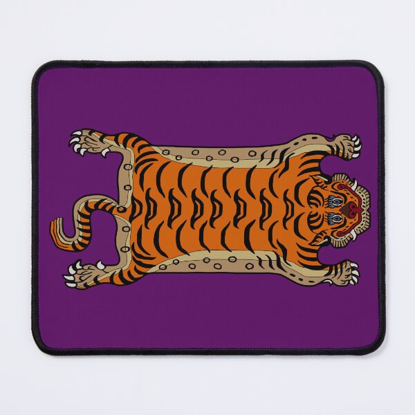 Item preview, TIBETAN TIGER RUG-purple designed and sold by BEATRIZ ABAITUA.