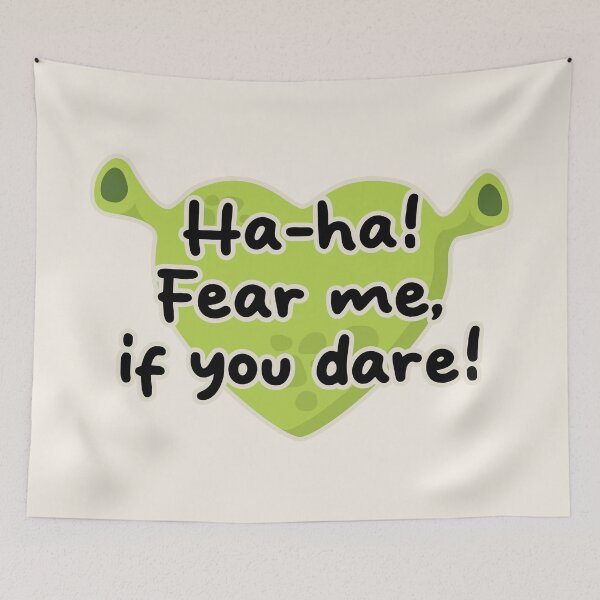 Item preview, Shrek Princess Fiona fear me if you dare designed and sold by Captain Banjo.