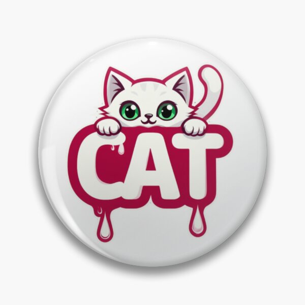 Item preview, Amazed white cat designed and sold by JonysCreativeDesigns.