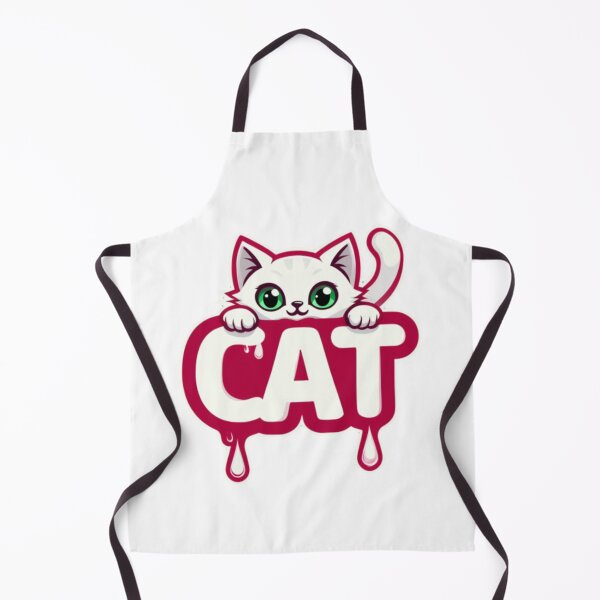 Item preview, Amazed white cat designed and sold by JonysCreativeDesigns.