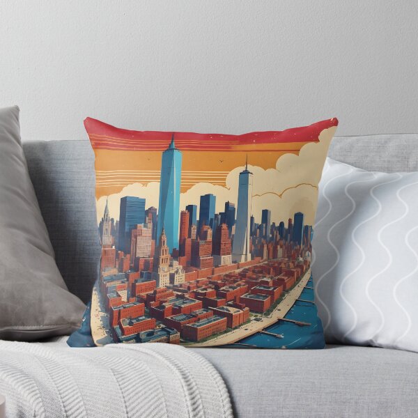 Item preview, Brighton New York 1950s USA Vintage Travel Tourism designed and sold by TravelersGems.