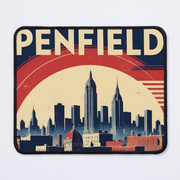 Item preview, Penfield New York 1950s USA Vintage Travel Tourism designed and sold by TravelersGems.
