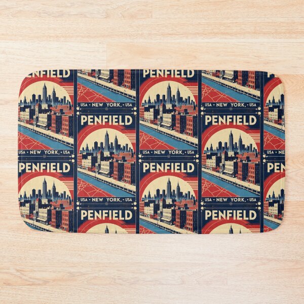 Item preview, Penfield New York 1950s USA Vintage Travel Tourism designed and sold by TravelersGems.