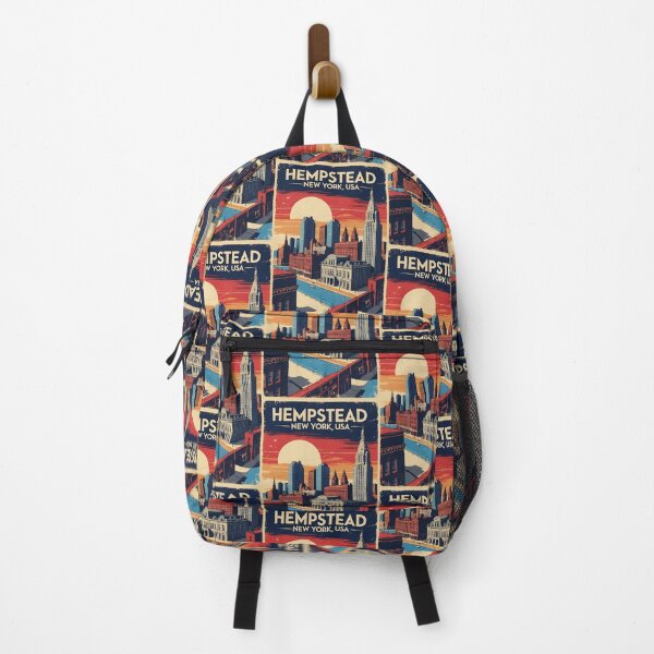 Item preview, Hempstead New York 1950s USA Vintage Travel Tourism designed and sold by TravelersGems.
