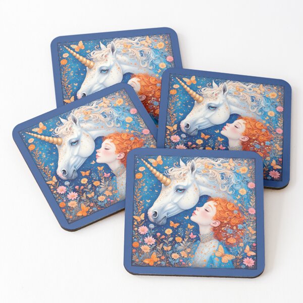 Item preview, The Girl and the Unicorn. designed and sold by Natalia-Vlad.