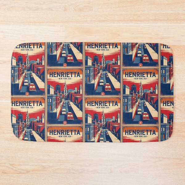 Item preview, Henrietta New York 1950s USA Vintage Travel Tourism designed and sold by TravelersGems.