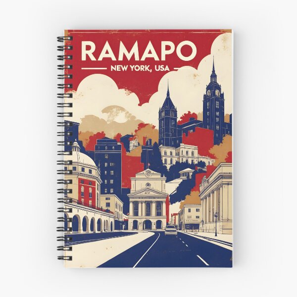 Item preview, Ramapo New York 1950s USA Vintage Travel Tourism designed and sold by TravelersGems.
