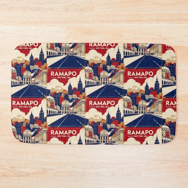 Item preview, Ramapo New York 1950s USA Vintage Travel Tourism designed and sold by TravelersGems.