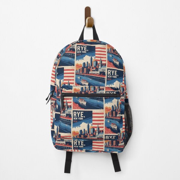 Item preview, Rye New York 1950s USA Vintage Travel Tourism designed and sold by TravelersGems.