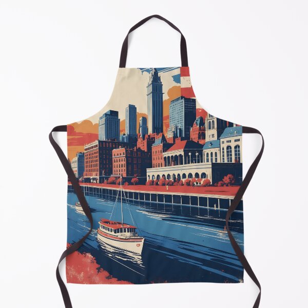 Item preview, Rye New York 1950s USA Vintage Travel Tourism designed and sold by TravelersGems.