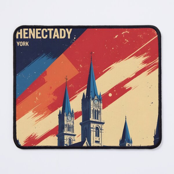 Item preview, Schenectady New York 1950s USA Vintage Travel Tourism designed and sold by TravelersGems.