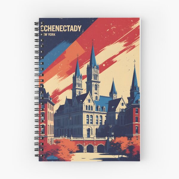 Item preview, Schenectady New York 1950s USA Vintage Travel Tourism designed and sold by TravelersGems.