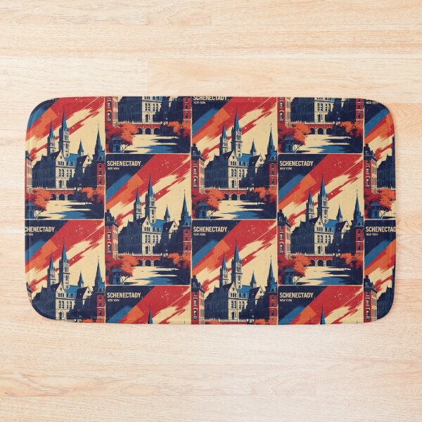 Item preview, Schenectady New York 1950s USA Vintage Travel Tourism designed and sold by TravelersGems.