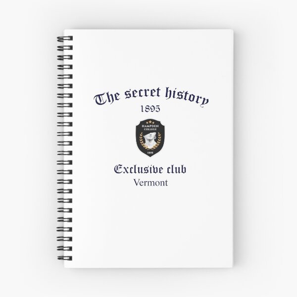Item preview, The secret history | 1895 | Exclusive club | Vermont - dark text designed and sold by Graphice Atelier.