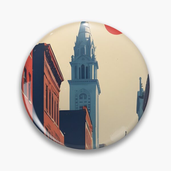 Item preview, Troy New York 1950s USA Vintage Travel Tourism designed and sold by TravelersGems.