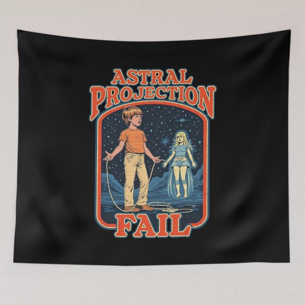Item preview, Astral Projection Fail: Retro Sci-Fi & Occult Humor  designed and sold by Vintagenaut Co..