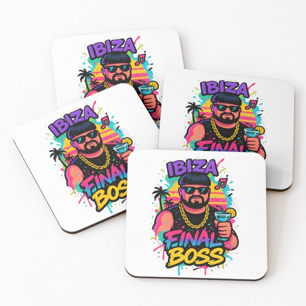 Item preview, Neon Graffiti Style) Ibiza Final Boss designed and sold by FunnySignalStudio.