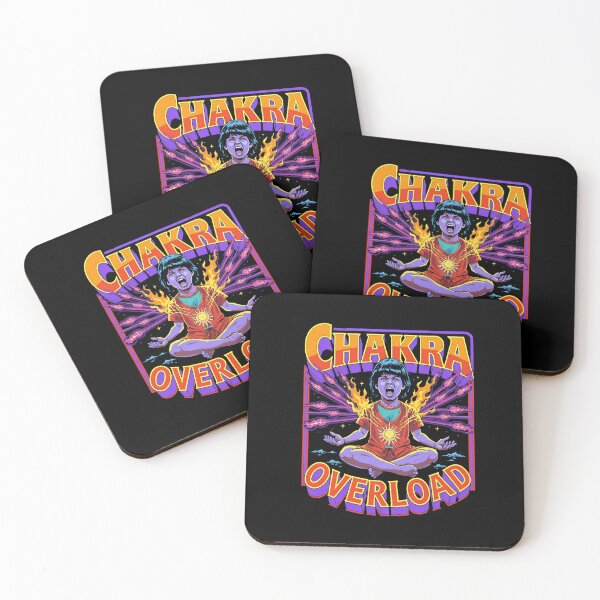 Item preview, Chakra Overload: Retro Spiritual & Psychedelic Art  designed and sold by Vintagenaut Co..