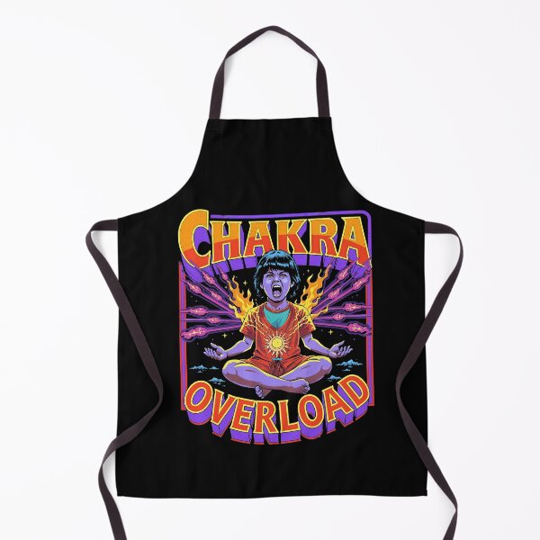 Item preview, Chakra Overload: Retro Spiritual & Psychedelic Art designed and sold by Vintagenaut Co..