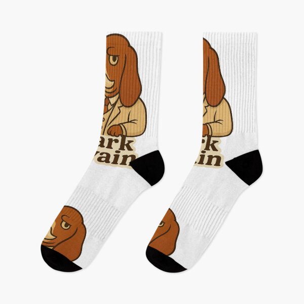 Item preview, Bark Twain – Funny History Animal Pun Literary Dog Author designed and sold by IDesignss.