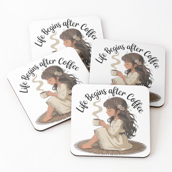 Item preview, Life begins after coffee designed and sold by BohoShopHU.