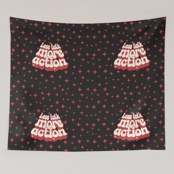 Item preview, Less Talk More Action designed and sold by StellarBees.
