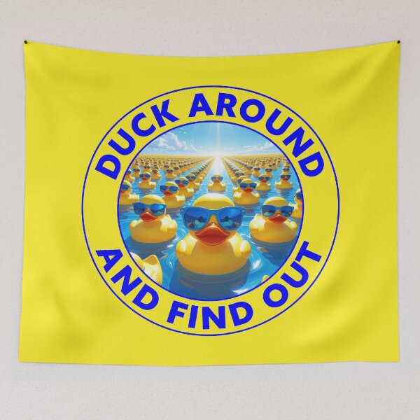 Item preview, Duck Around and Find Out designed and sold by travelwitheric.