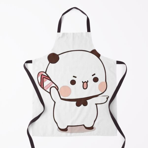 Item preview, Bubu is Throwing Flip-flops At Dudu - Happy Birthday Cute DuDu Bear and BuBu Panda 2026 designed and sold by BrightStreets.