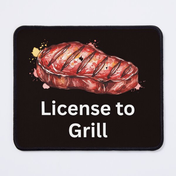Item preview, License to Grill designed and sold by Imaginarium Studio.