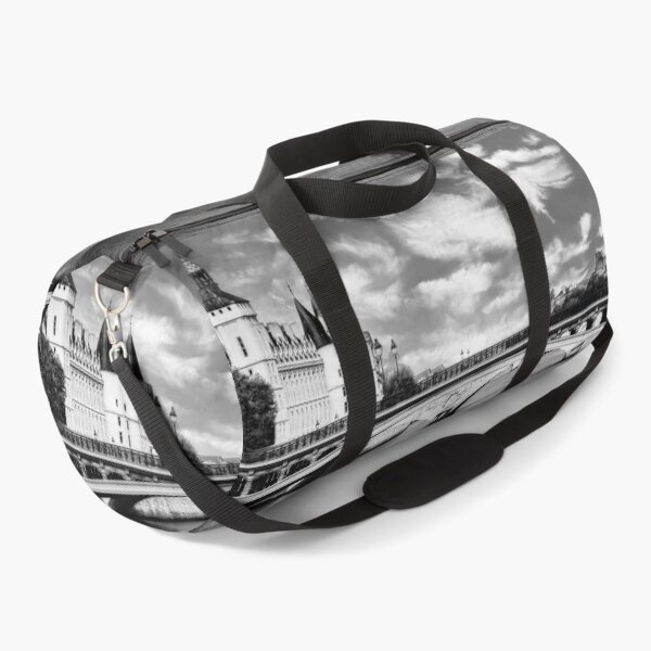 Item preview, Pont Au Change Over the Seine In Black and White designed and sold by Kay Brewer.