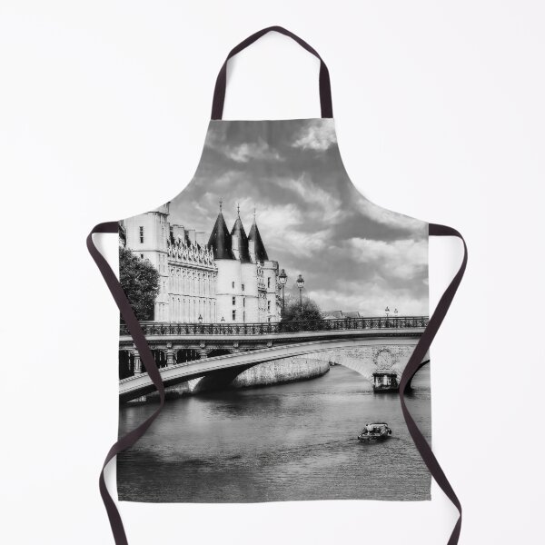 Item preview, Pont Au Change Over the Seine In Black and White designed and sold by Kay Brewer.