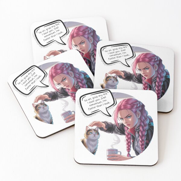 Item preview, Sassy: No Tea Touching! designed and sold by Furbabies Art.