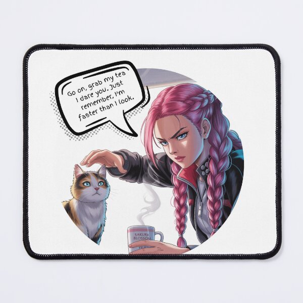 Item preview, Sassy: No Tea Touching! designed and sold by Furbabies Art.