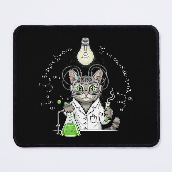Item preview, "Laboratory Cat" - The Purr-fectly Brilliant Scientist designed and sold by DMNindustries.