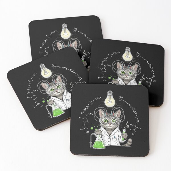 Item preview,  "Laboratory Cat" - The Purr-fectly Brilliant Scientist designed and sold by DMNindustries.