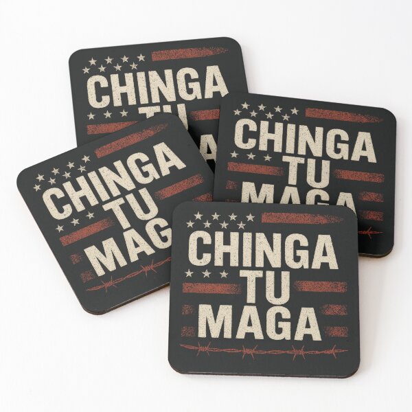 Item preview, Chinga Tu MAGA Political Protest Design designed and sold by DynamiteGrAphIcsArt.