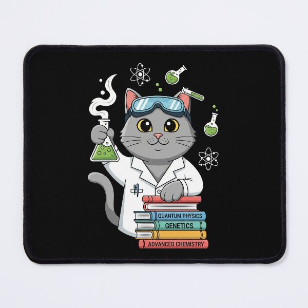 Item preview, The Quantum Kitty - Laboratory Cat designed and sold by DMNindustries.